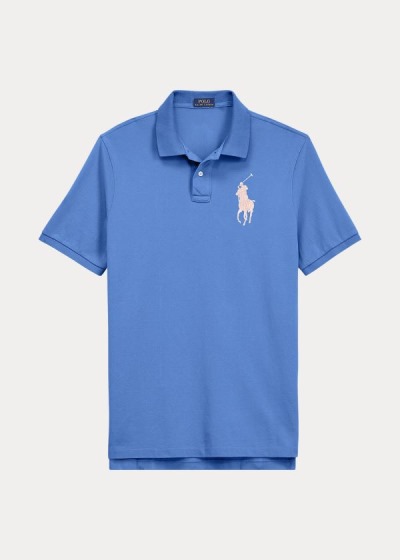 Men's Polo Ralph Lauren Custom Slim Fit Mesh Polos | 521947RFS